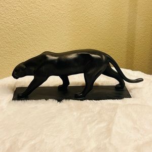 SOLD - Black Panther sculpture